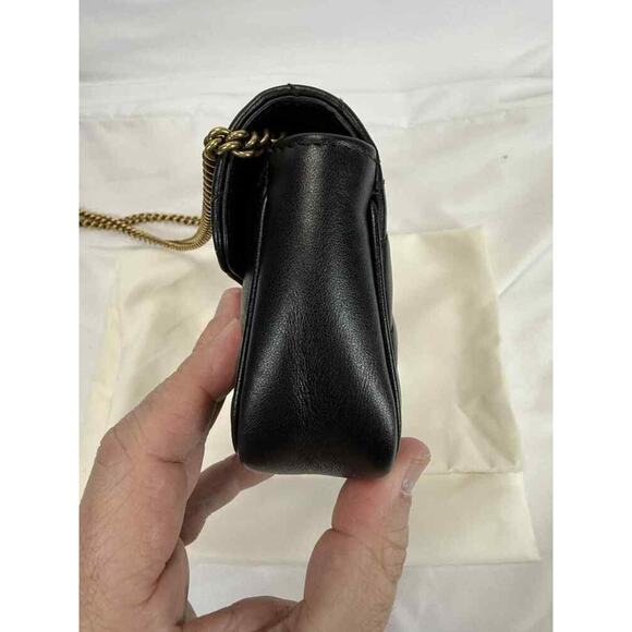 Gucci GG Marmont Matelassé Super Mini Chain Crossbody Bag SPB-TS 351756 - Picture 5 of 15